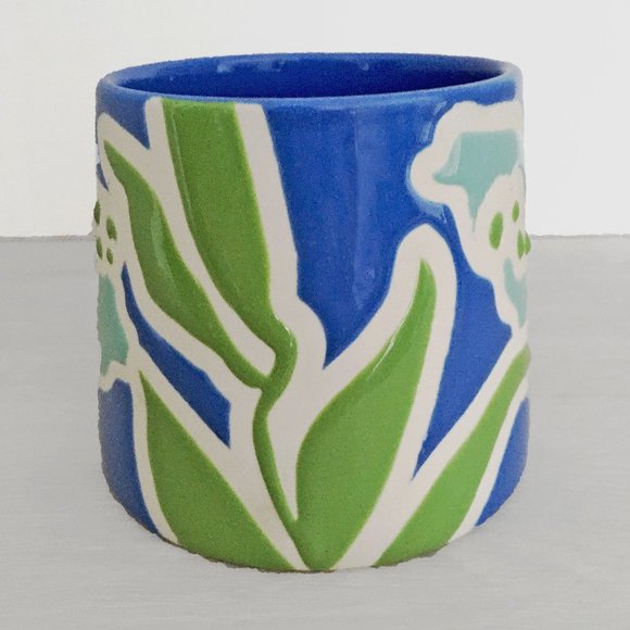 Starbucks Blue Iris Flower Coffee Mug Summer 2021 Limited Edition - Picture 2 of 6
